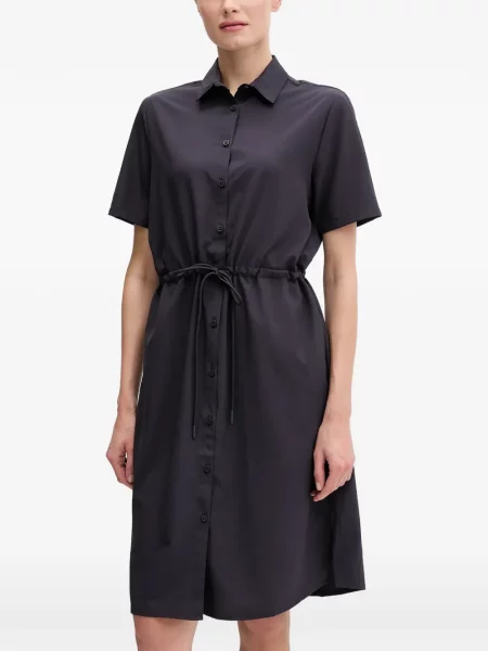 Rochie tip cămașă Jack Wolfskin cu cordon negru