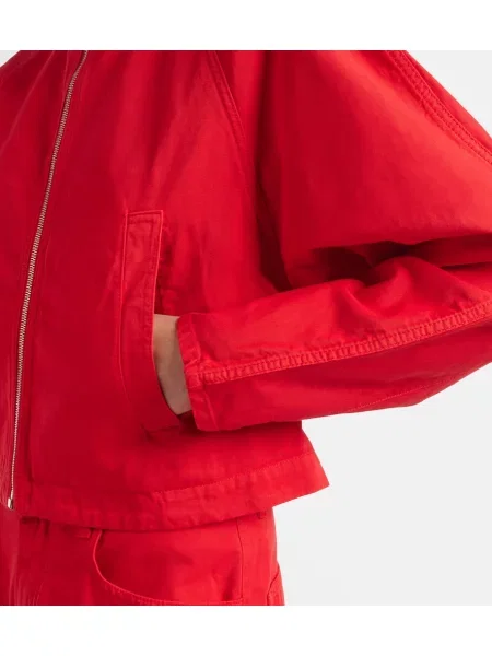 Geacă de blugi Alaïa roșu
