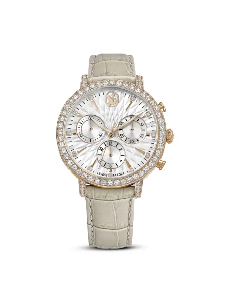 Zegarek Swarovski do tenisa biały