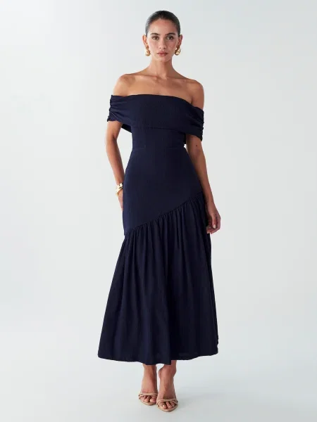 BWLDR Šaty Oakla námořnická modř