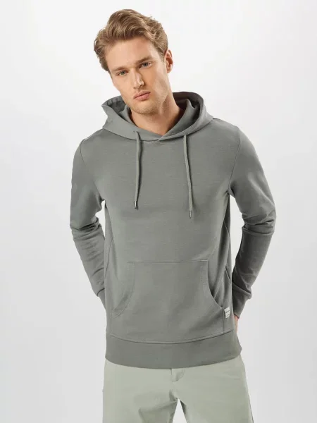 JACK & JONES Majica temno siva