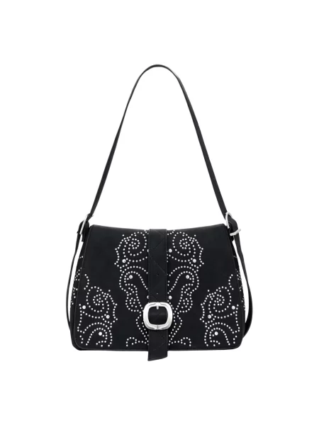 Desigual torebka POKER FACE POSADAS MI czarny