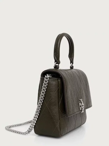 Кожаная сумка через плечо Tory Burch