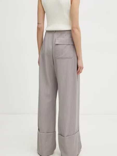 Шерстяные брюки Victoria Beckham