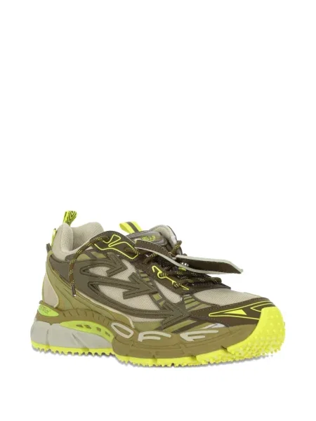 Маратонки Off-white с автограф бяло