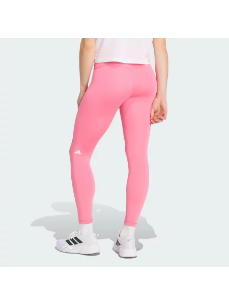 Legginsy 3 Stripes Studio All Me X-Over różowe