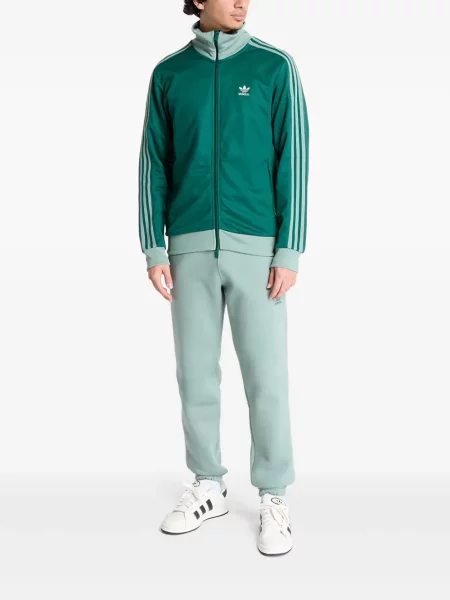 Hanorac Adidas cu autograf alergare evazat verde