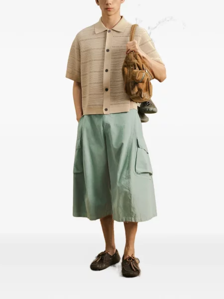 Pantaloni scurți cargo Croquis verde