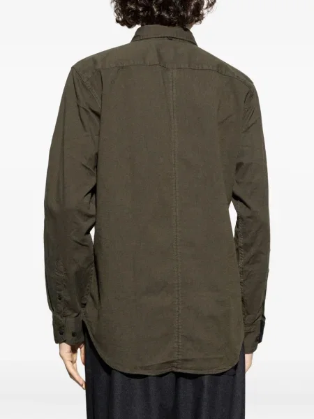 Cămașă Rag & Bone lungă verde