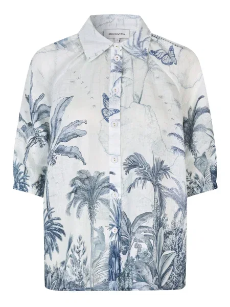 Dea Kudibal Bluză deschis / închis albastru