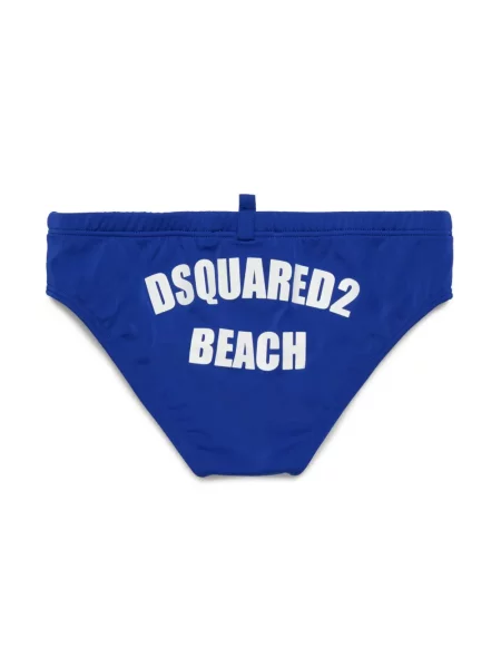 Kąpielówki dziecięce Dsquared2 niebieskie