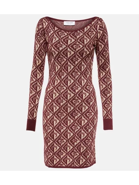 Rochie Marine Serre de lână bordo