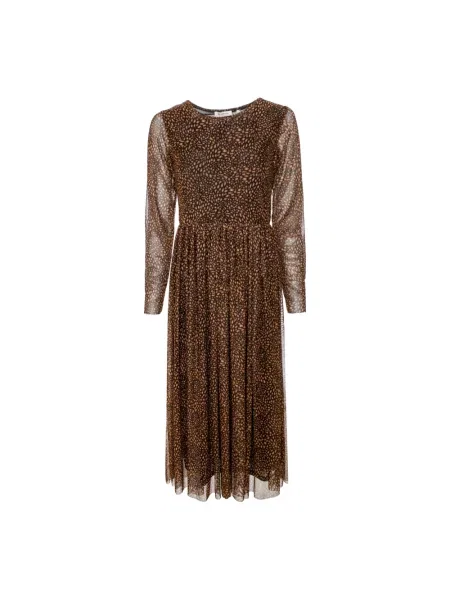 Sukienka Rich & Royal brązowa
