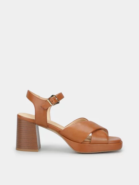 Clarks Ritzy 75 Rae Босоніжки Шкіра коричневий