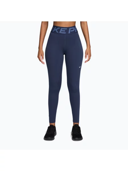 Легінси Nike Pro Sculpt midnight navy/white білі