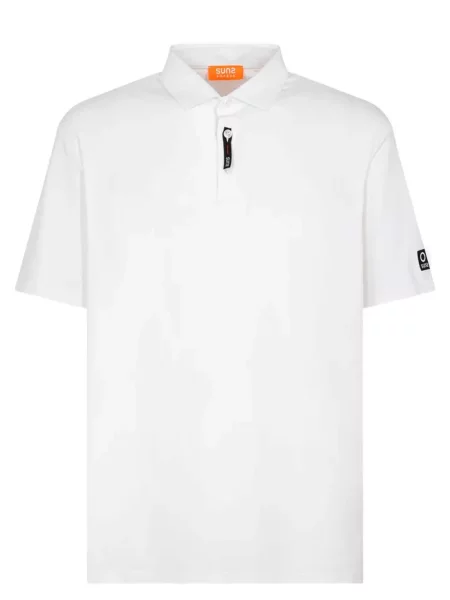 Tricou polo Suns cu autograf alb
