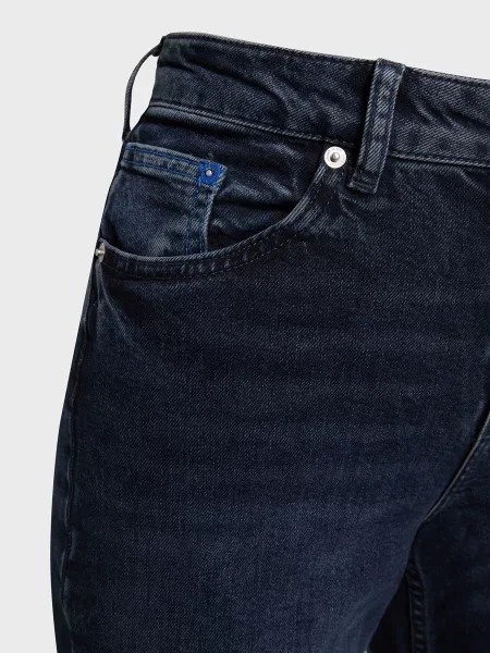 Прямі джинси Karl Lagerfeld Jeans бавовна/еластан синій