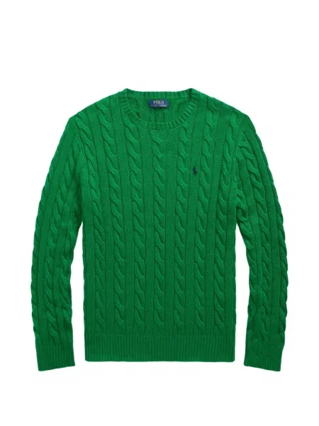 Curea Polo Ralph Lauren tricotate cu autograf cu șireturi albastru