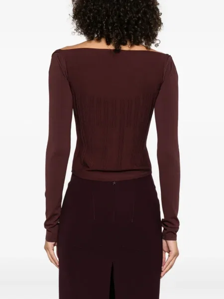 Top Mugler roșu