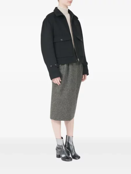 Vlněná bunda Maison Margiela černá