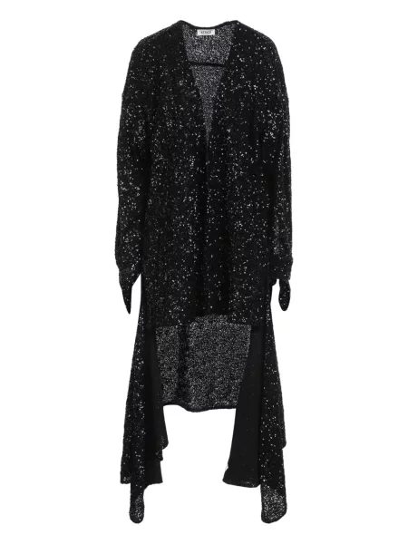 Rochie The Attico asimetrică negru