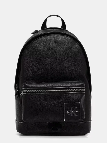 Calvin Klein rucsac pentru bărbați cu imitație de piele negru