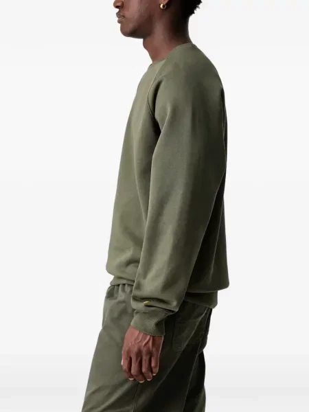 Hanorac Carhartt Wip cu broderie verde