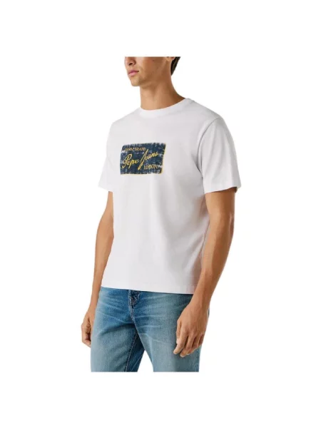 Tricou Pepe Jeans alb