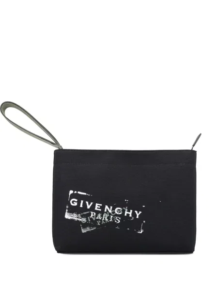 Geantă Givenchy cu imagine negru
