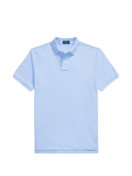 Șosete Polo Ralph Lauren cu model herringbone cu broderie plasă albastru