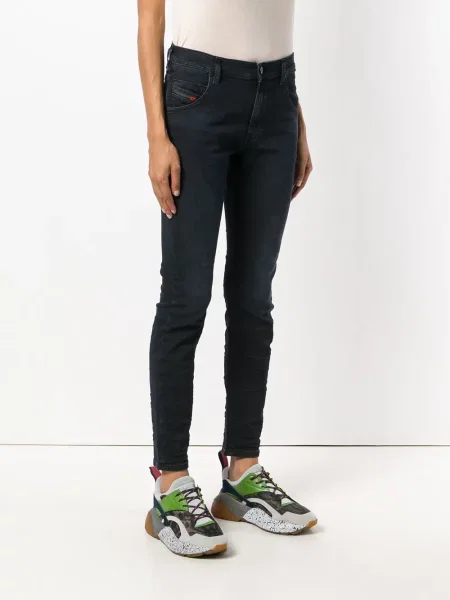 Mršav skinny fit traperice Diesel plava