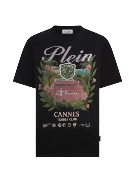 Tricou Philipp Plein tenis negru