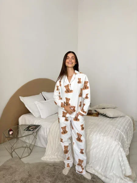 Пижама Cosy белая