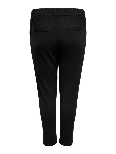 ONLY Carmakoma Pantaloni Goldtrash' negru