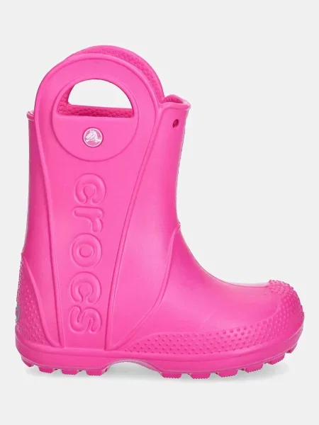 Crocs gumicsizma gyerek HANDLE IT RAIN BOOT KIDS rózsaszín
