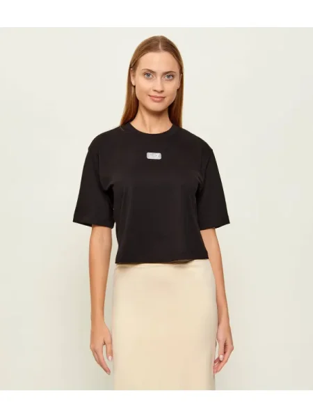 Tricou | Relaxed fit negru