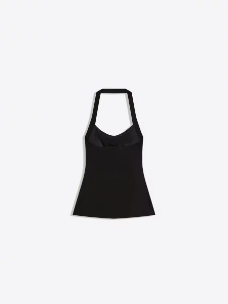 Bershka Top čierna