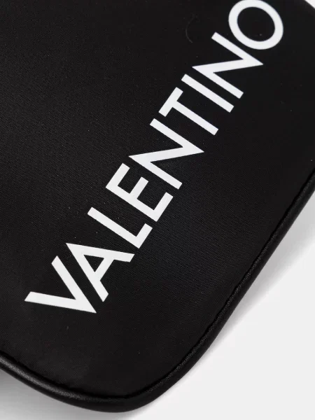 Torba na długim pasku z nadrukiem z logo model ‘Bandoliera’ Valentino czarna
