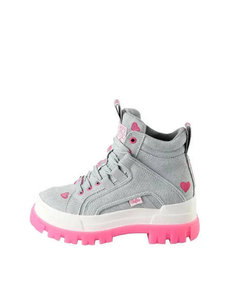 BUFFALO Ghete cu șireturi Aspha NC deschis / roz albastru