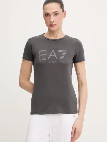 Póló Ea7 Emporio Armani szürke