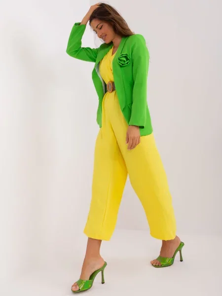 Marynarka Italy Moda zielona