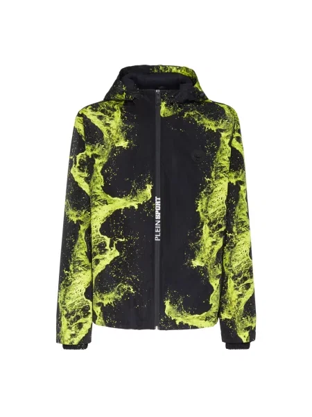 Kurtka bomber Plein Sport z kapturem