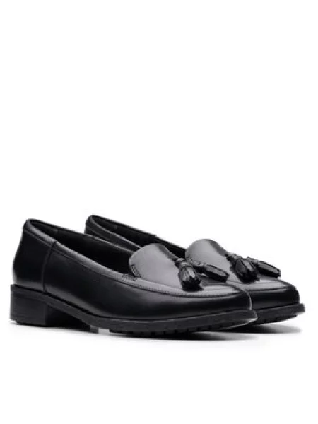 Ilgaauliai batai Clarks juoda