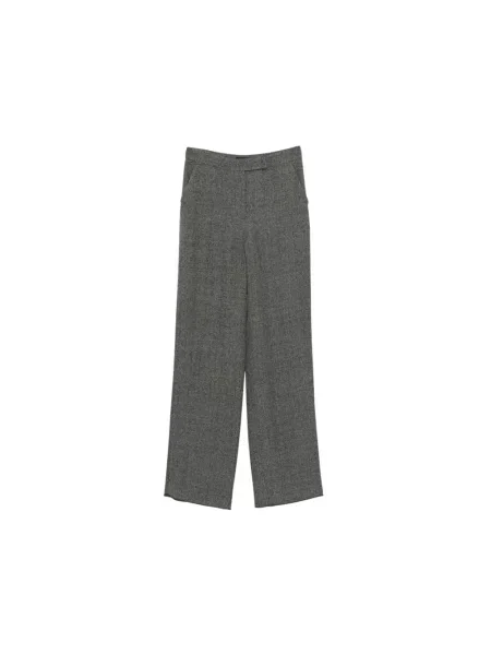 Spodnie Emporio Armani szare