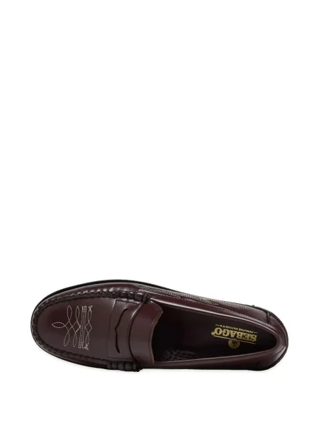 Лоуфъри Sebago бродирани кафяво