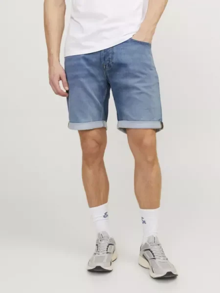 Pantaloni scurți din denim Jack & Jones albastru