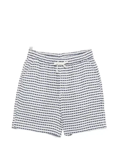 Pantaloni scurți Ché cu dungi albastru