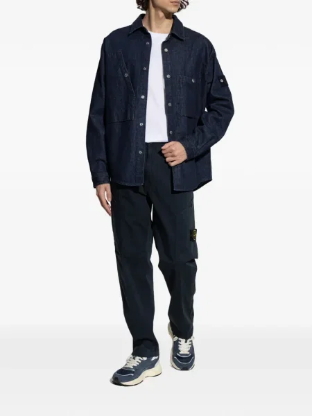 Cargo hlače Stone Island kamenje plava