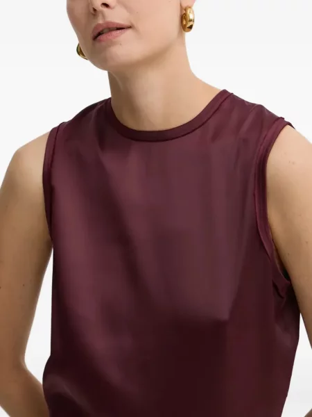 Rochie fără mâneci Aeron fără mâneci de costum roșu