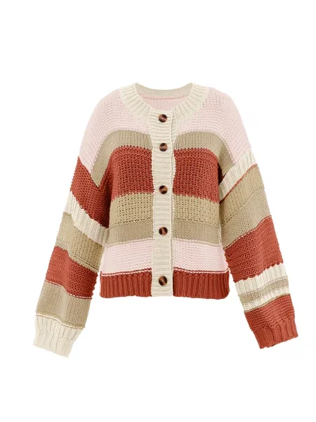 Imily Bela Geacă tricotată / mai multe culori verde